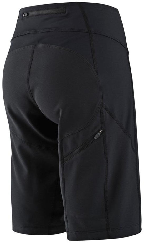 TLD 24.1 Womens LUXE SHORT SHELL - BLACK BACK