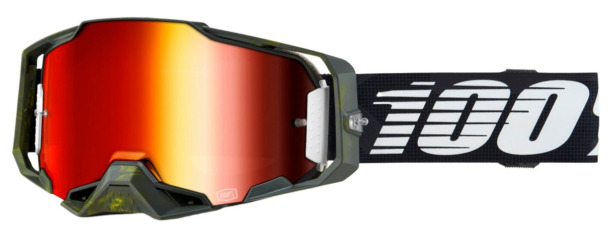100% ARMEGA Soledad Goggle - Mirror Red