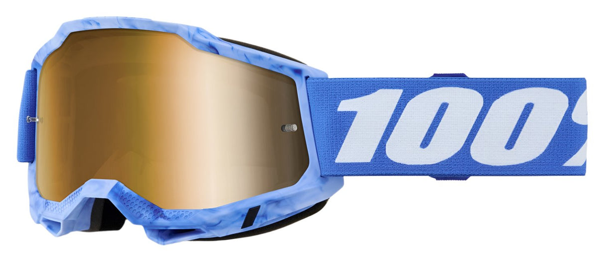 100% ACCURI 2 Sursi Goggle - Mirror True Gold