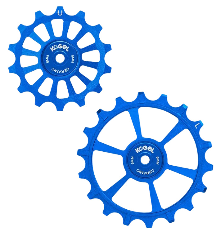 KOGEL 14/18T Oversized Derailleur Pulleys - SRAM Eagle Transmission - Cross Seals