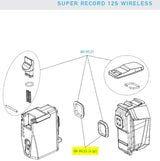 Campagnolo Super Record Wireless Batteries O-Rings (4pcs)