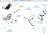 Campagnolo Super Record Wireless EP Fixing Clamp + Bolts + Nuts (2pcs)