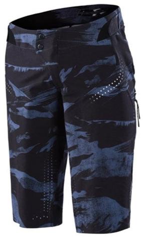TLD SPRINT ULTRA SHORT BRUSHED CAMO- BLACK FRONT