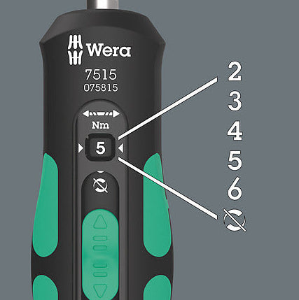 Wera 7515/7 Kraftform Safe-Torque Speed Bicycle Set 1
