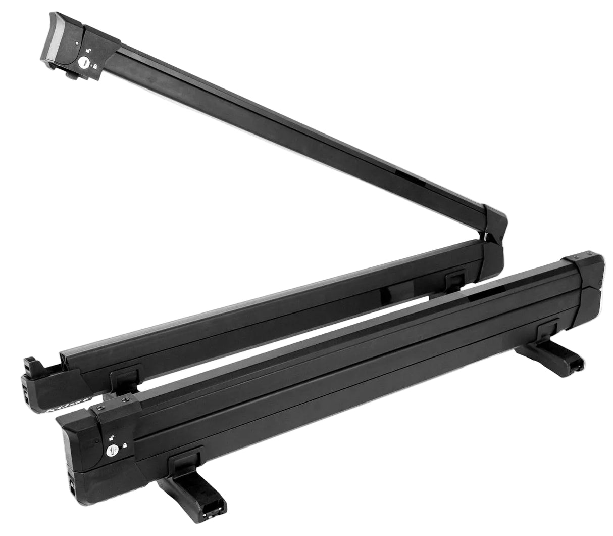 Küat Switch 6 Clamshell Flip-Down Ski Rack Black 6-Ski