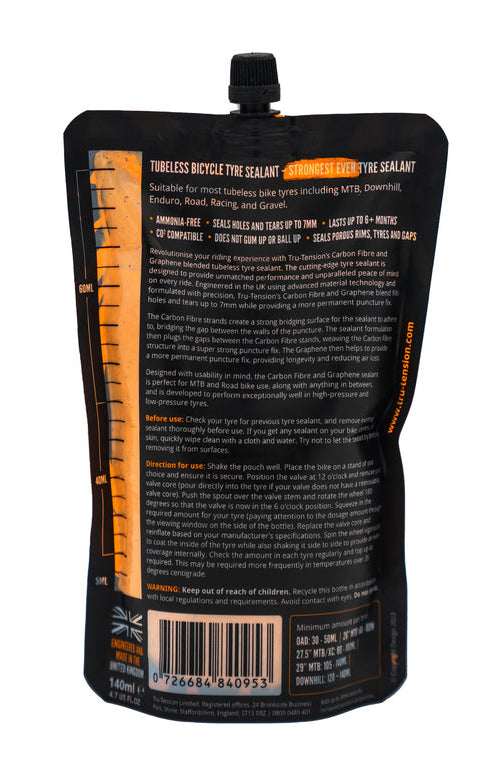 Tru-Tension Tubeless Sealant 140 ML 10 Pack