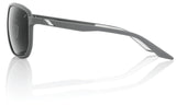 100% Eyewear KONNOR SUNGLASSES - Soft Tact Dark Haze - Smoke