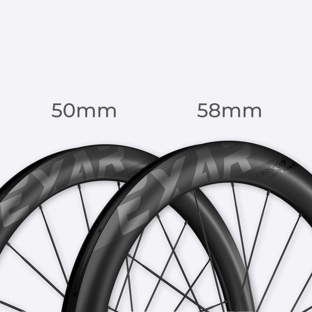 Magene EXAR DB508 UltraDark Carbon Wheelset (Shimano 11spd)