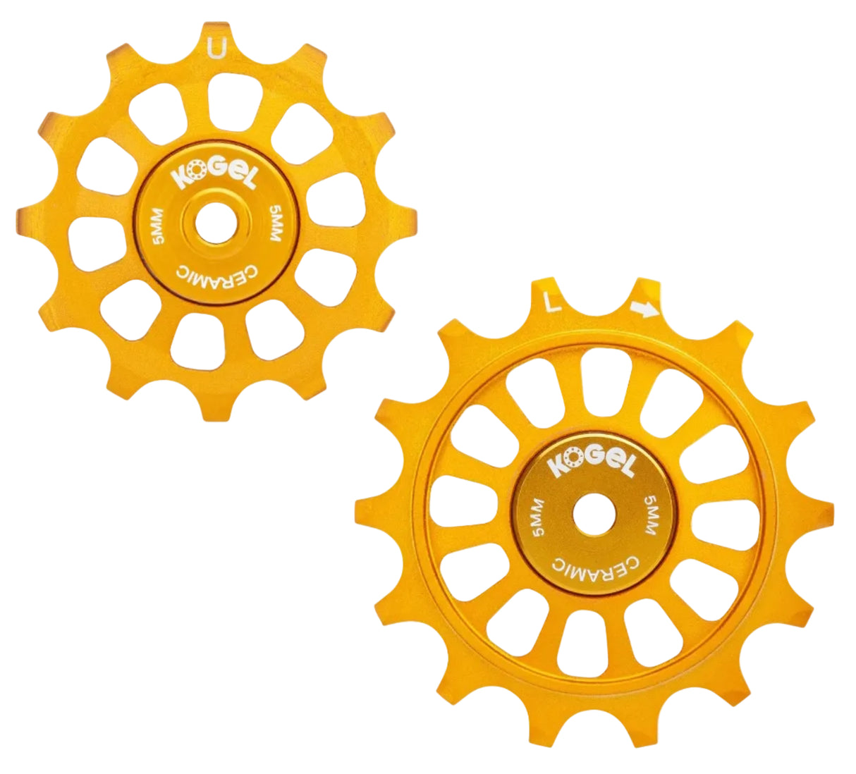 KOGEL 12/14T Oversized Derailleur Pulleys - SRAM Red AXS (24) - Road Seals