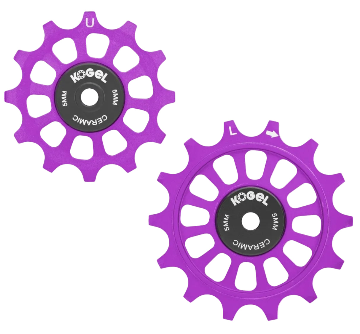 KOGEL 12/14T Oversized Derailleur Pulleys - SRAM Red AXS (24) - Road Seals