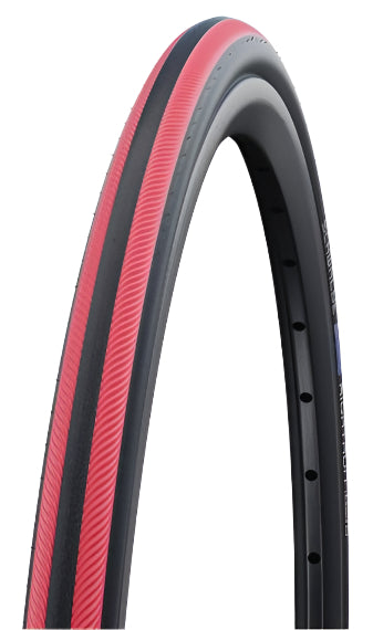 Schwalbe Wheelchair RightRun 24 x 1.00" (25-540) Red Stripes