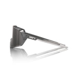 100 Percent Eyewear KORBIN SUNGLASSES - Gloss Black Chrome - HiPER Silver Mirror