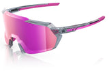100 Percent Eyewear KORBIN - Polished Translucent Grey - Purple Mirror