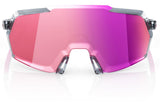 100 Percent Eyewear KORBIN - Polished Translucent Grey - Purple Mirror
