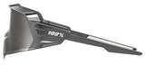 100 Percent Eyewear KORBIN X SUNGLASSES - Gloss Black Chrome - HiPER Silver Mirror