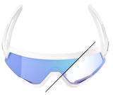 100% Eyewear Glendale - Bastille LE SUNGLASSES - Blue Mirror Photochromic