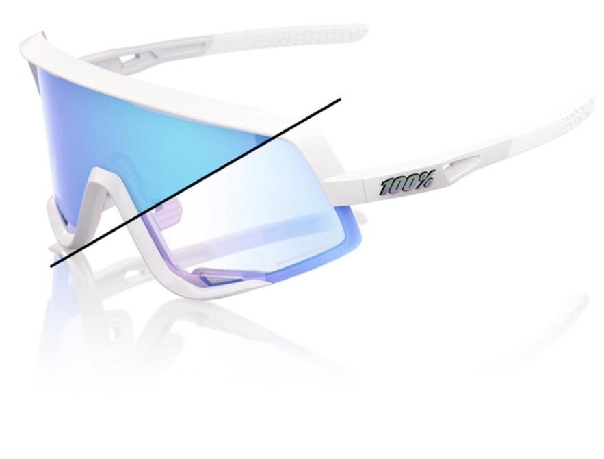 100% Eyewear Glendale - Bastille LE SUNGLASSES - Blue Mirror Photochromic