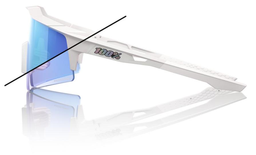 100 Percent Eyewear Speedcraft SL SUNGLASSES - Bastille LE - Blue Mirror Photochromic