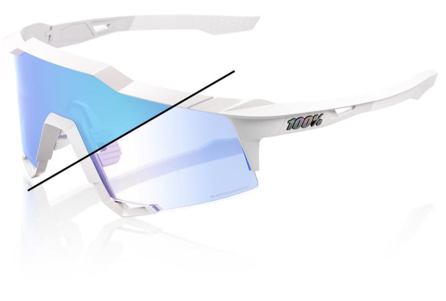 100 Percent Eyewear Speedcraft SUNGLASSES - Bastille LE - Blue Mirror Photochromic
