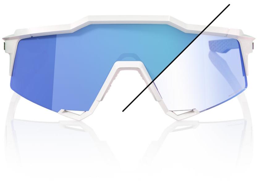 100 Percent Eyewear Speedcraft SUNGLASSES - Bastille LE - Blue Mirror Photochromic