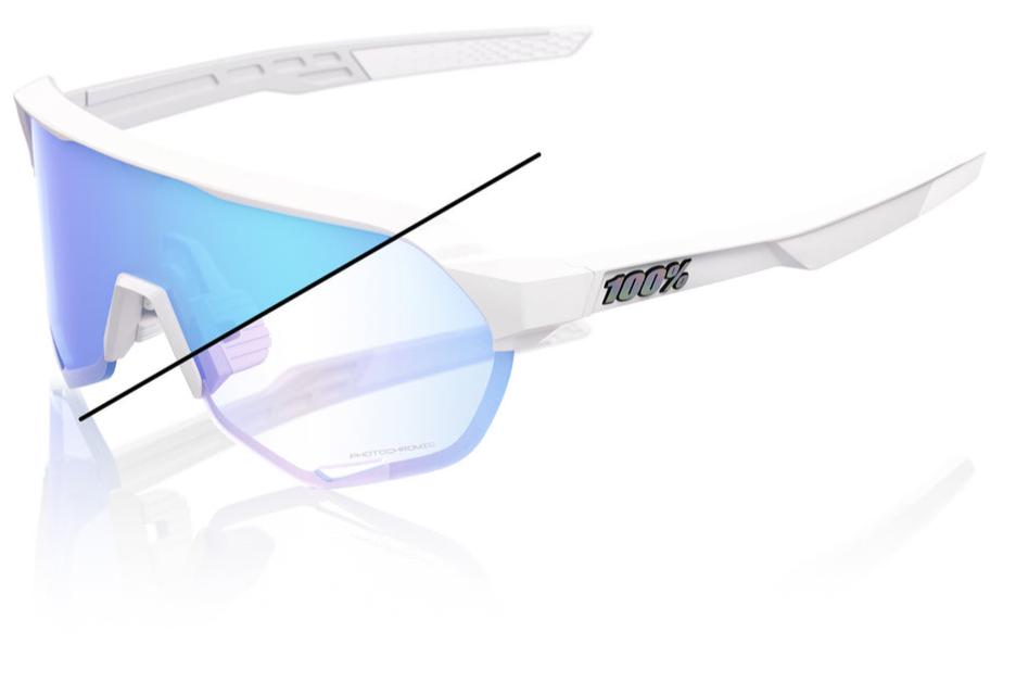 100 Percent Eyewear S2 - Bastille LE SUNGLASSES - Blue Mirror Photochromic