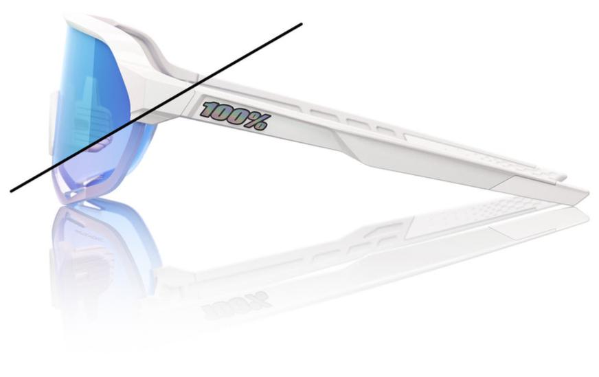 100 Percent Eyewear S2 - Bastille LE SUNGLASSES - Blue Mirror Photochromic