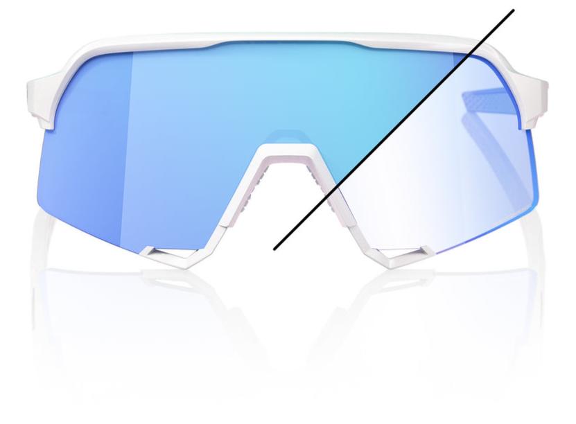 100 Percent Eyewear S3 - Bastille LE SUNGLASSES - Blue Mirror Photochromic