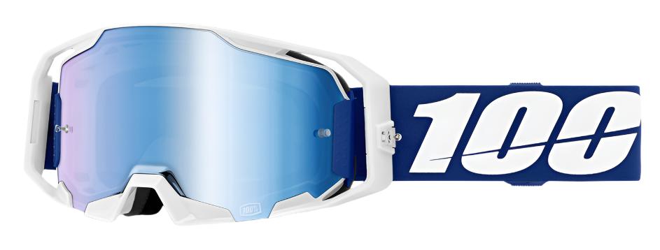 100% ARMATIC Goggle Blue - Mirror Blue