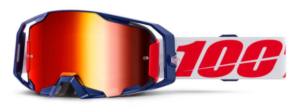100% ARMATIC Mach Z Goggle - Mirror Red
