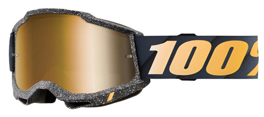 100% ACCURI 2 Risland Goggle - Mirror True Gold