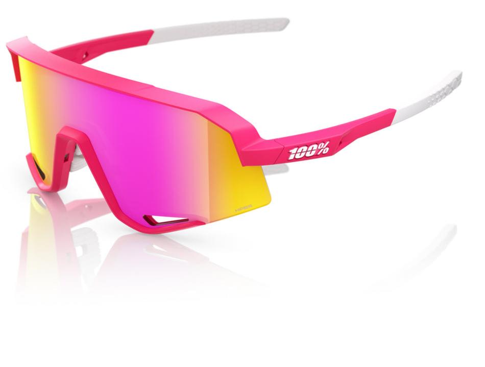100 Percent Eyewear SLENDALE SUNGLASSES - Pitaya - HiPER Vital Pink Mirror