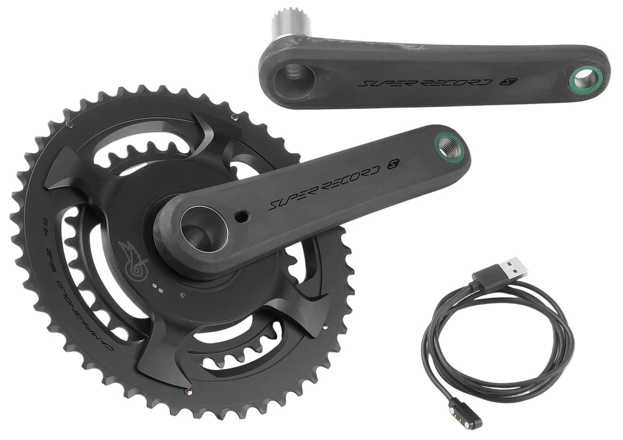 Campagnolo Super Record S 12s ProT 165mm Crankset - Power Meter