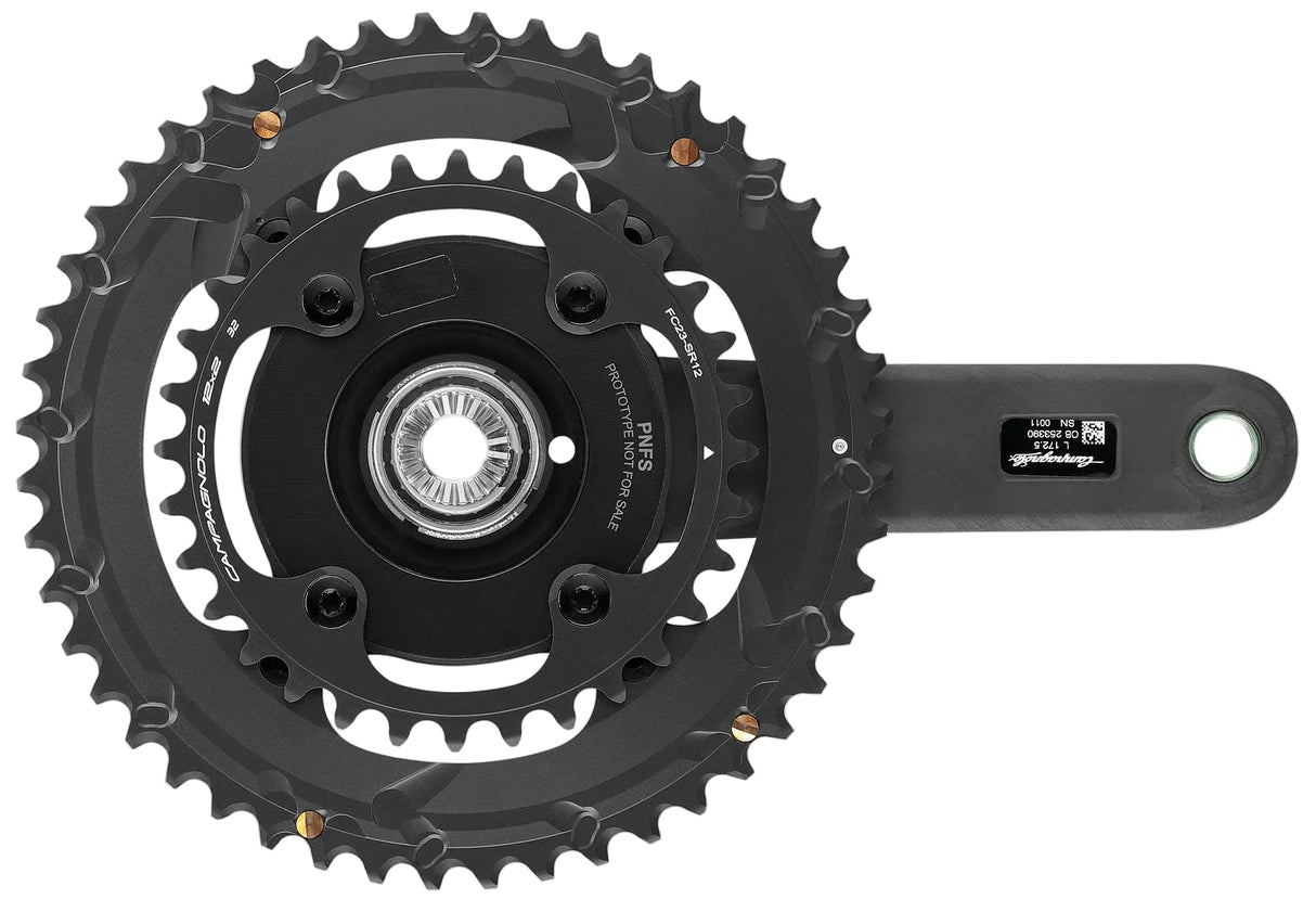 Campagnolo Super Record S 12s ProT 165mm Crankset - Power Meter