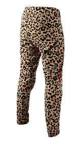 TROY LEE DESIGNS Womens LILIUM PANT LEOPARD - BRONZE