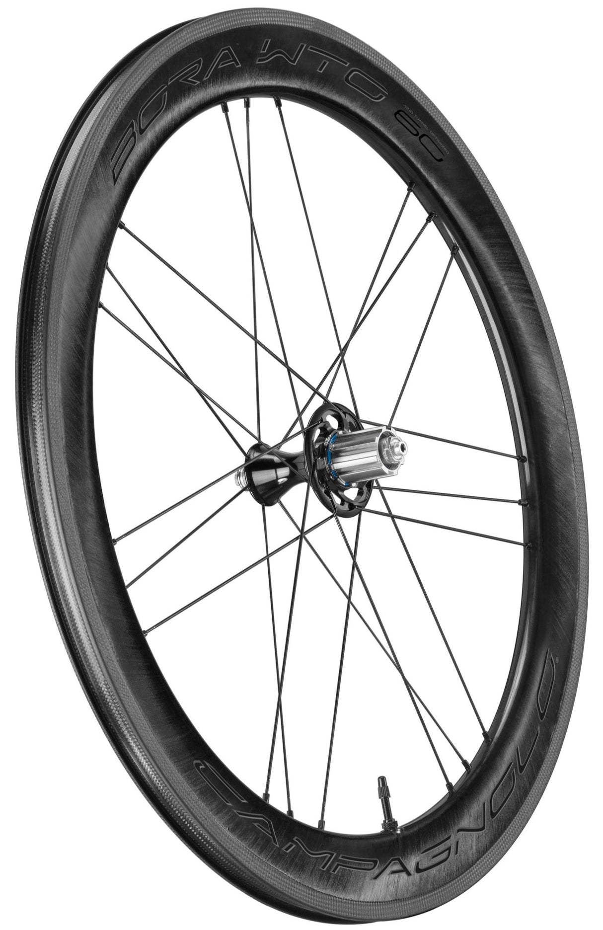 BORA WTO 60 2WF Dark Wheelset + Brake Pads Shimano HG 