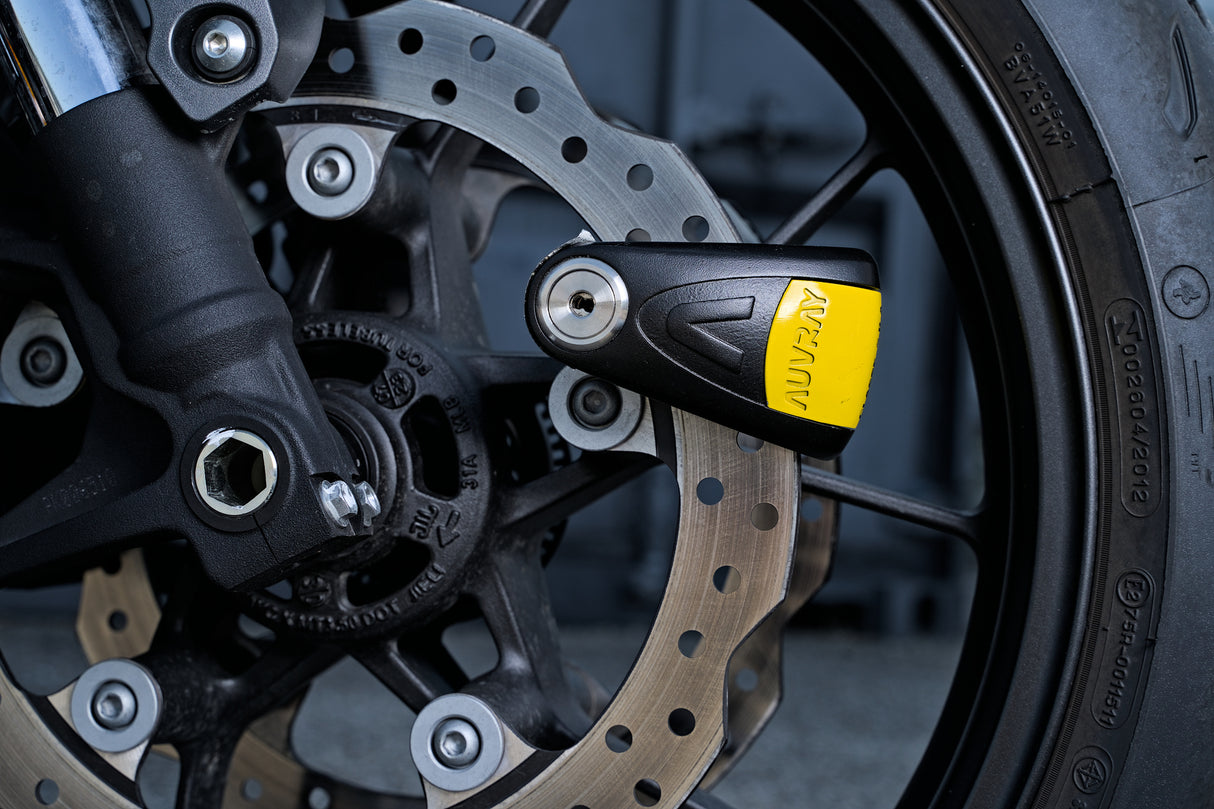 Auvray B-LOCK-14 SRA Class Disc Alarm Yellow/Black
