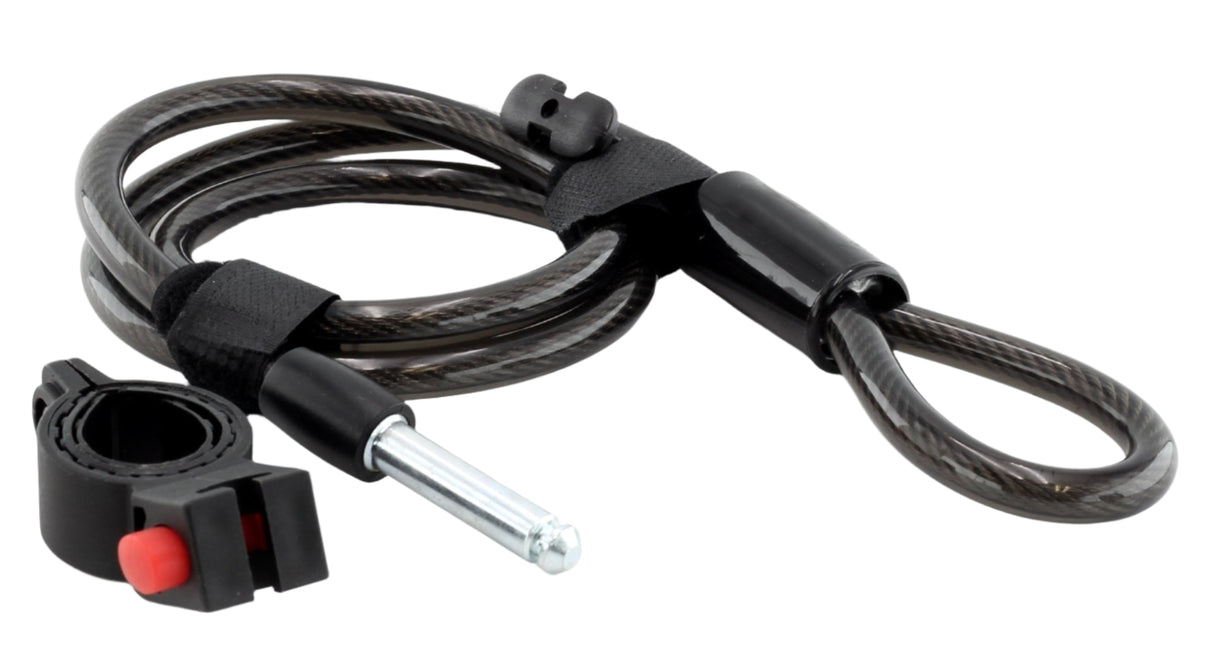 Auvray Evo Bike Lock Cable With Plug 100cm