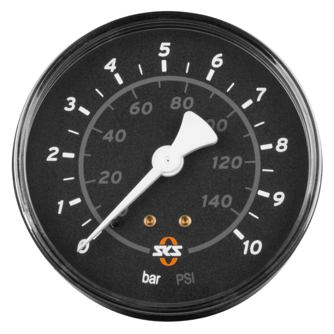 SKS Pressure gauge for Renkompressor 10Bar/144Psi 80mm