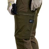 Troy Lee Designs Ruckus 25.2 Cargo Pant Mono Dark Earth ZIPPER