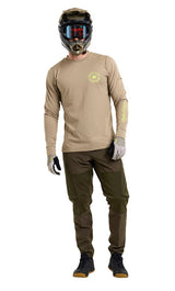 Troy Lee Designs Ruckus 25.2 Cargo Pant Mono Dark Earth FRONT FACING MODEL