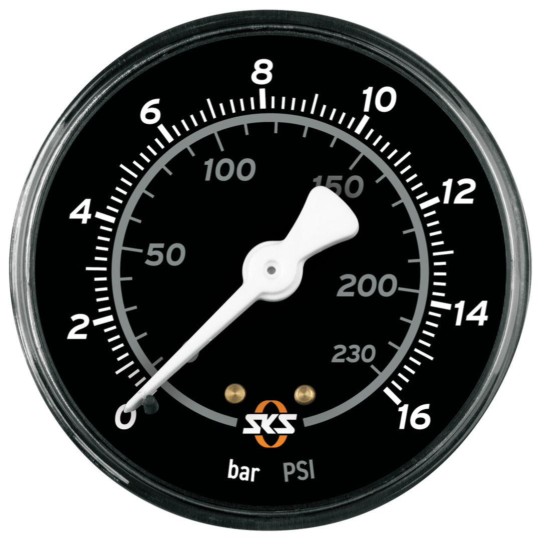 SKS Pressure gauge for Renkompressor NXT 16bar/230Psi 63mm
