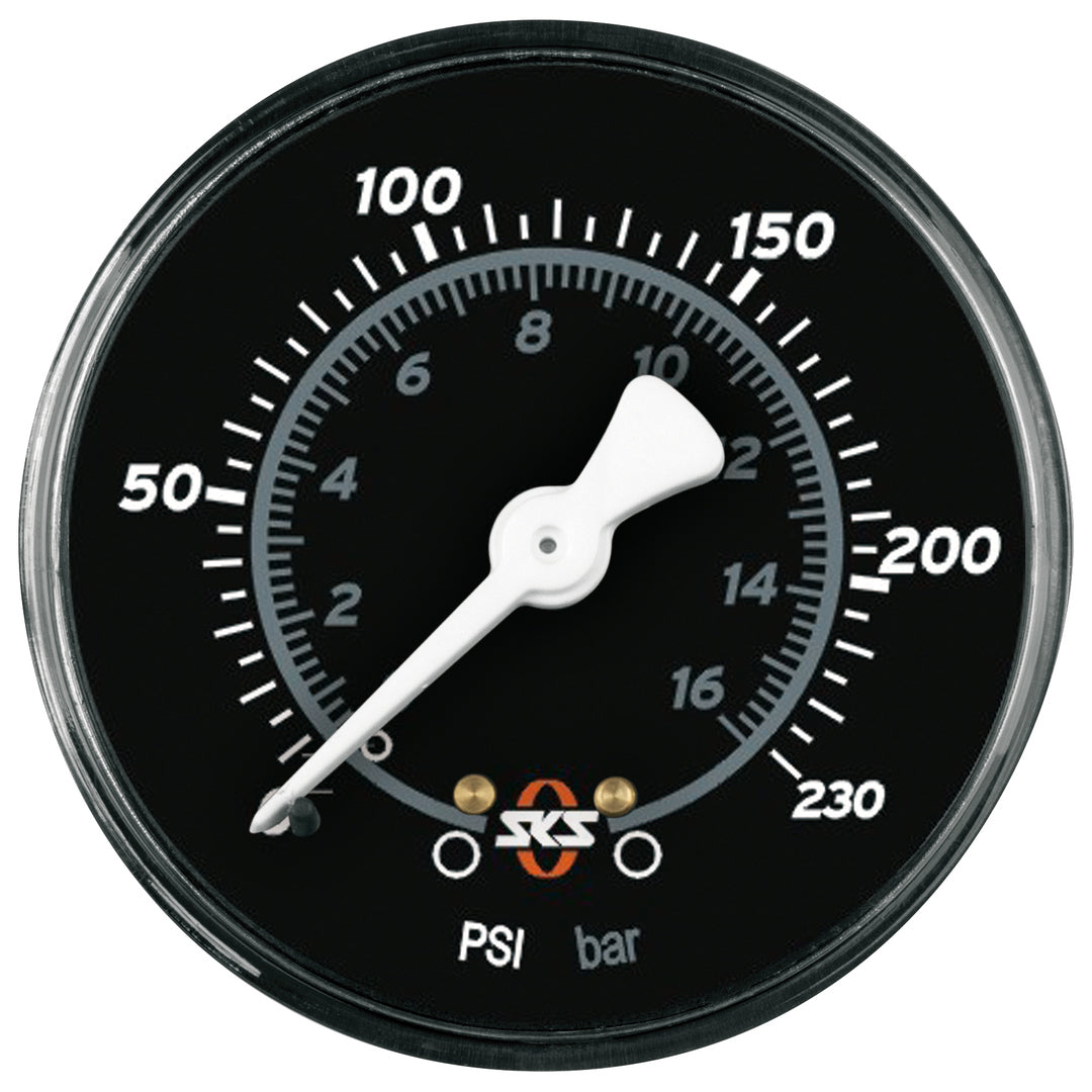 SKS Pressure gauge for Renkompressor NXT 230PSI/16BAR 63MM