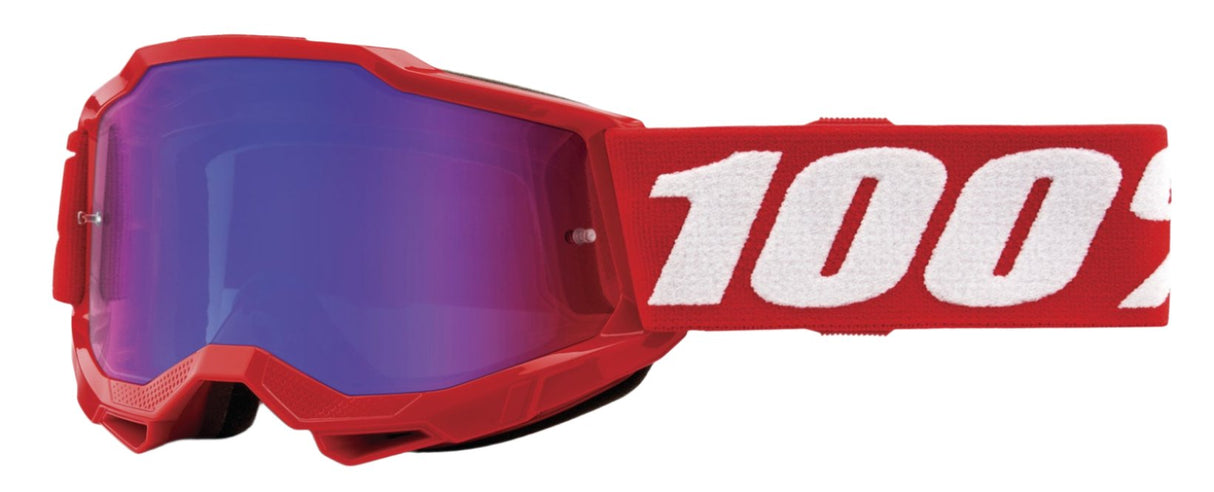 100% ACCURI 2 Youth Goggle Red - Mirror Red