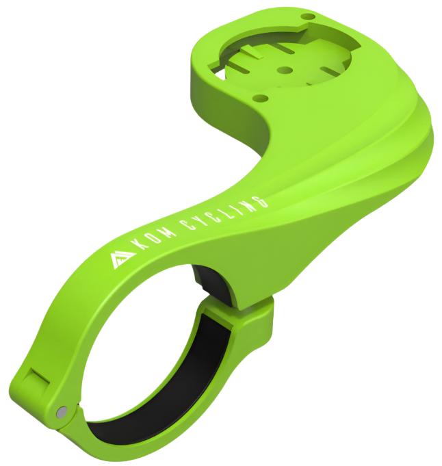 KOM Garmin Computer Mount - Coloured Edition GREEN