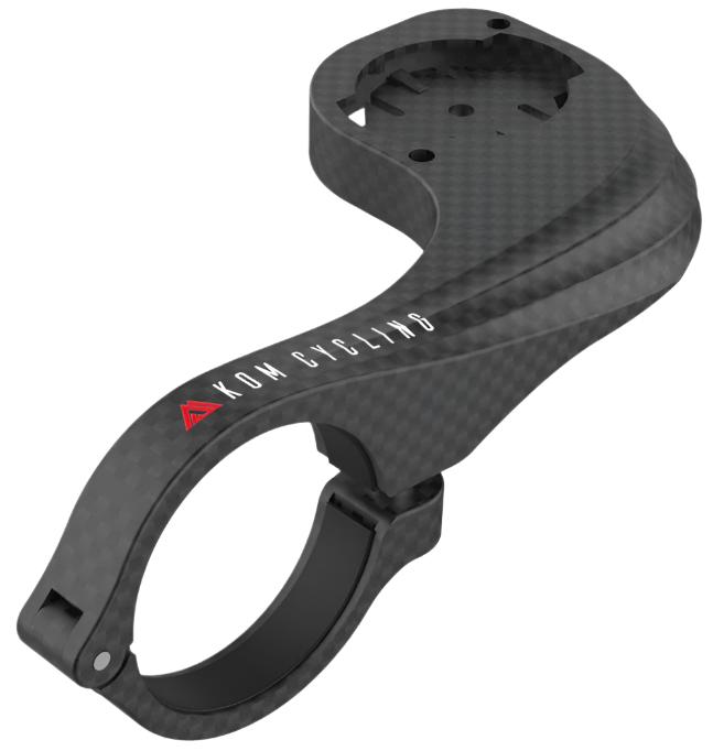 KOM Garmin Computer Mount - Coloured Edition CARBON