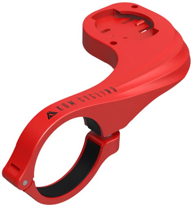 KOM Wahoo Computer Mount - Coloured Edition RED