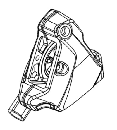Campagnolo Disc Brake Caliper Wireless 160mm Rear