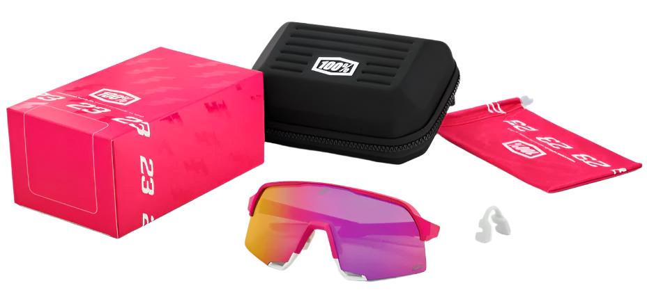 100 Percent Eyewear S3 - Tatis 2024 LE SUNGLASSES - HiPER Vital Pink Mirror