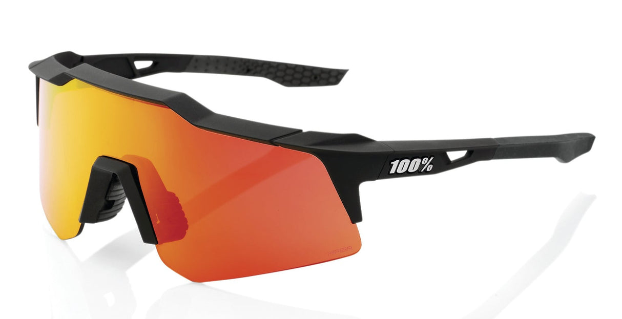100 Percent SPEEDCRAFT XS - Soft Tact Black - HiPER Red