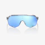 100 Percent Eyewear S2 - Polished Translucent Clear - HiPER Blue